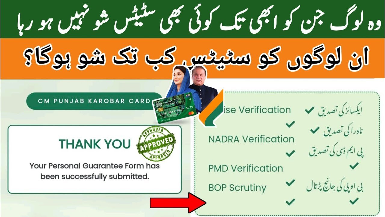 How To Check Asaan Karobar Card Application Status?