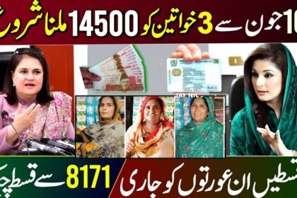 List of 17 Districts Included in 8171 BISP 13500 Payment