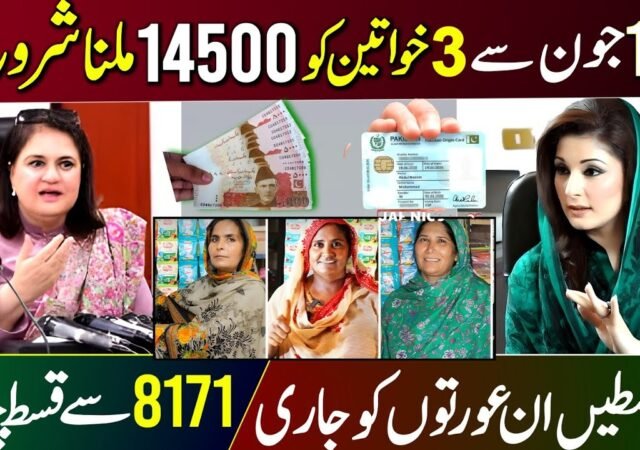 List of 17 Districts Included in 8171 BISP 13500 Payment